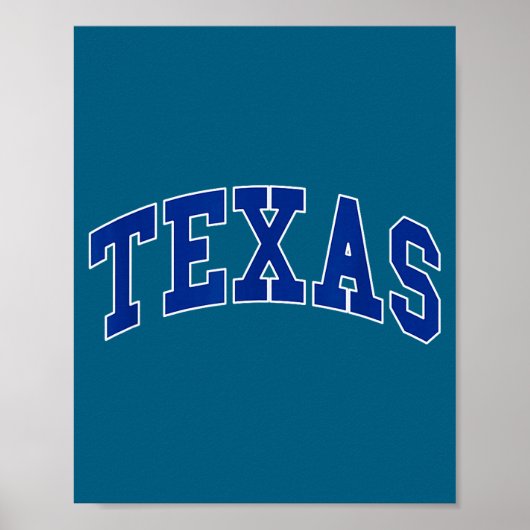 Texas - Retro-Design - klassisch Poster (Vorne)