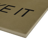 Texas Revolution Flag, texanische Miliz 1835 Cutti Schneidebrett (Ecke)