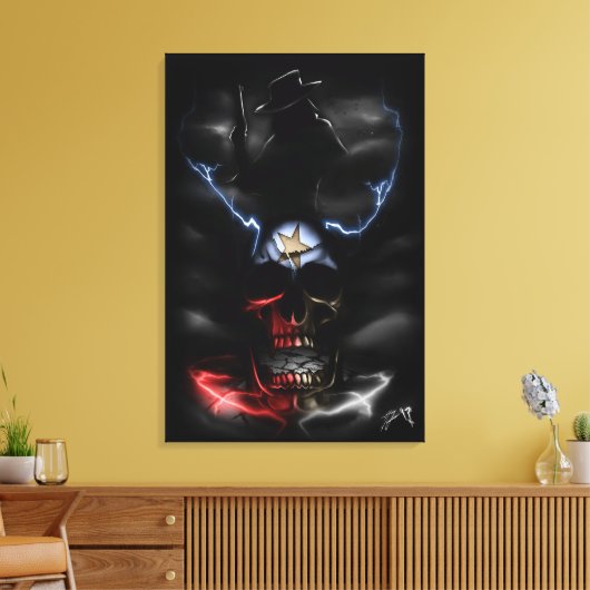 Texas Ride Leinwanddruck (Insitu (Wohnzimmer))