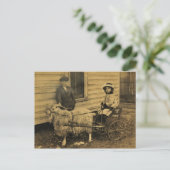 Texas Ride Postkarte (Stehend Vorderseite)