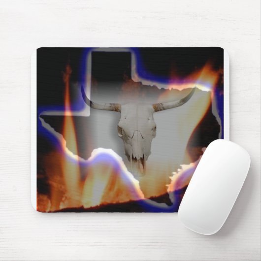 Texas Risin Mousepad (Mit Mouse)