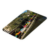 Texas, Riverwalk, Essen am Ufer des Flusses Magnet (Linke Seite)