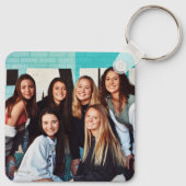 Texas Road Trip State Flag Truck Schlüsselanhänger (Rückseite)