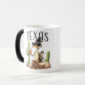 Texas Roadrunner mit einem Getränk Verwandlungstasse (Vorderseite Links)