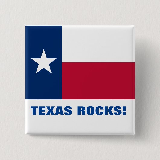 TEXAS ROCKS! BUTTON (Vorderseite)