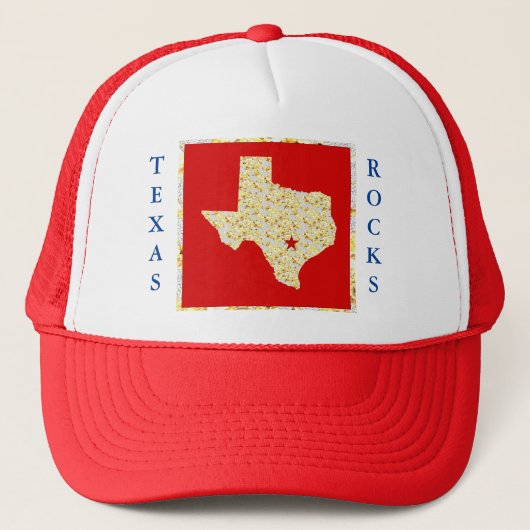 TEXAS ROCKS TRUCKERKAPPE (Vorderseite)
