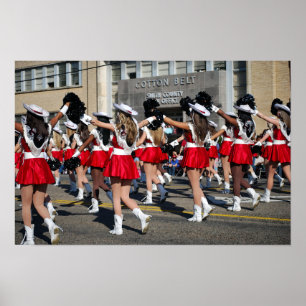 Texas Rose Festival Parade-Teilnehmer Poster