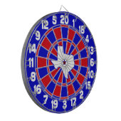 Texas-rotes weißes u. blau dartscheibe (Vorderseite Links)