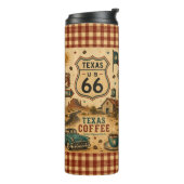 Texas Route 66 Coffee Road Trip Sips Thermosbecher (Nach links gedreht)