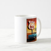 Texas Route 66 Festival Kaffeetasse (VorderseiteRechts)