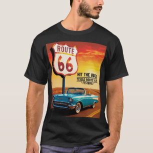 Texas Route 66 Festival - T - Shirt