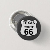 Texas Route 66 Hwy Sign Button (Vorne & Hinten)