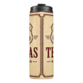 Texas Route 66 Road Warrior Coffee Reise Thermosbecher (Vorderseite)