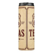Texas Route 66 Road Warrior Coffee Reise Thermosbecher (Rückseite)