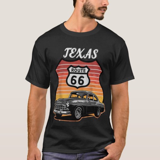 Texas Route Shirt (Vorderseite)