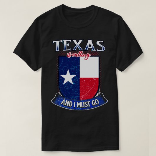 Texas ruft T-Shirt (Design vorne)