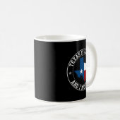 Texas ruft und ich muss gehen Texas Performance Kaffeetasse (VorderseiteRechts)