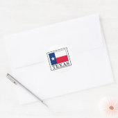 Texas Runder Aufkleber (Umschlag)