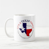 Texas-Sache Kaffeetasse (Links)