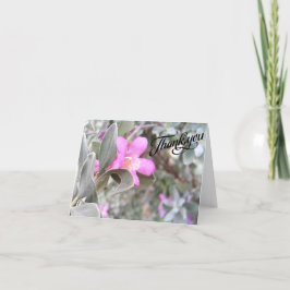 Texas Sage Blume - Blank Danke Karte