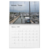 Texas: Scenic Sights Calendar Kalender (Feb 2027)