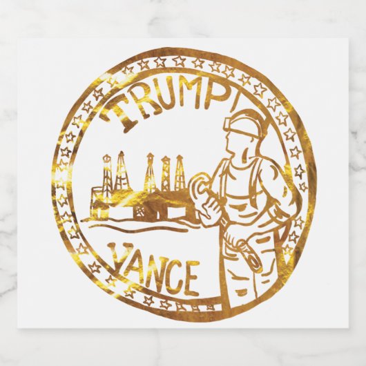 TEXAS SCHAUMWEINETIKETT (Einzelnes Label)