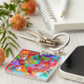 Texas Schlüssel-Kette durch Shelly Jones Schlüsselanhänger (Vorderseite rechts)