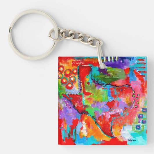 Texas Schlüssel-Kette durch Shelly Jones Schlüsselanhänger (Vorderseite)