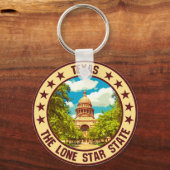 Texas Schlüsselanhänger (Rückseite)