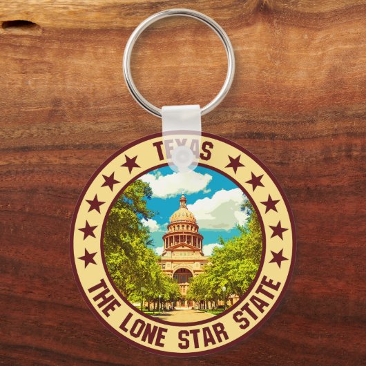 Texas Schlüsselanhänger (Rückseite)