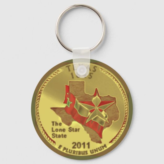 Texas Schlüsselanhänger (Vorderseite)