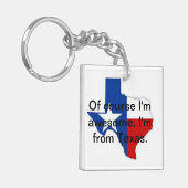 Texas Schlüsselanhänger (Vorderseite links)