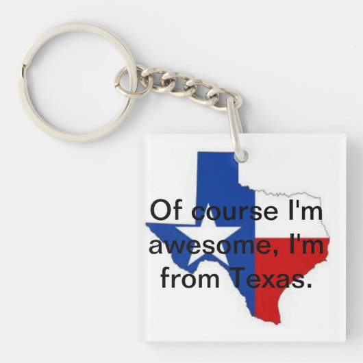 Texas Schlüsselanhänger (Vorderseite)