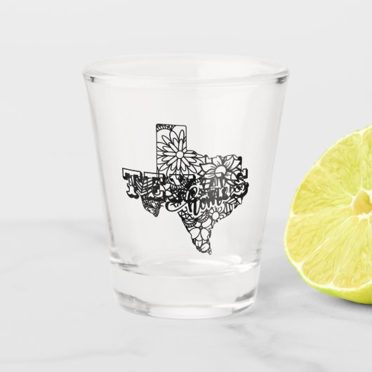 TEXAS SCHNAPSGLAS (Vorderseite)