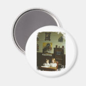 Texas School Girls Magnet (Vorderseite/Rückseite)