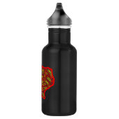 Texas Scribbleprint Edelstahlflasche (Rechts)