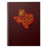 Texas Scribbleprint Notizblock (Vorderseite)
