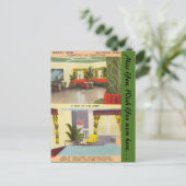 Texas, Sea Wall Hotel, Galveston Postkarte (Stehend Vorderseite)