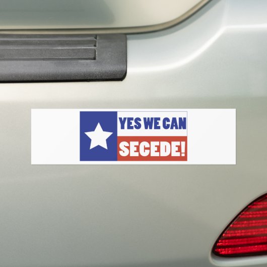 Texas Secede Autoaufkleber (Auf Auto)