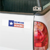 Texas Secede Autoaufkleber (Auf Lkw)