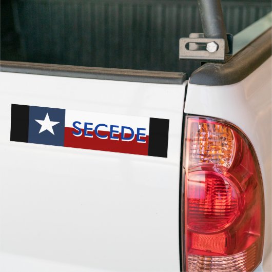 Texas Secede Autoaufkleber (Auf Lkw)