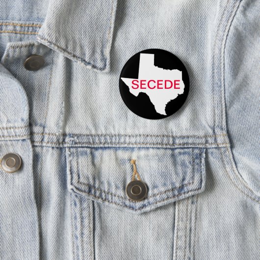 Texas Secede Knopf Button (Beispiel)
