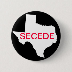 Texas Secede Knopf Button