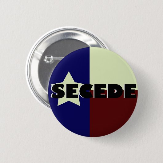 TEXAS SECEDE KNOPF BUTTON (Vorne & Hinten)