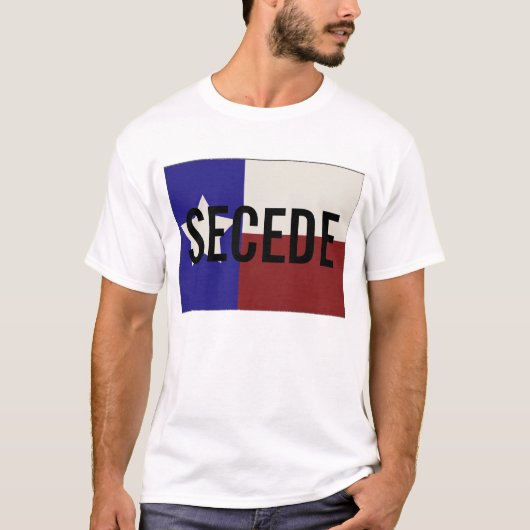 Texas SECEDE T - Shirt (Vorderseite)