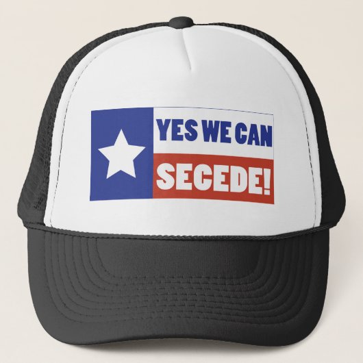 Texas Secede Truckerkappe (Vorderseite)