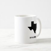 Texas seine großen kaffeetasse (VorderseiteRechts)