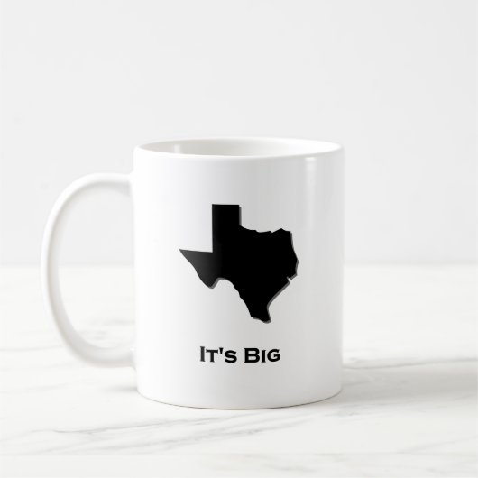 Texas seine großen kaffeetasse (Links)