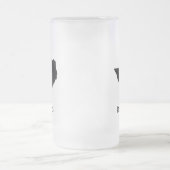 Texas seine großen mattglas bierglas (Mittel)