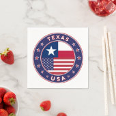 Texas Serviette (Beispiel)